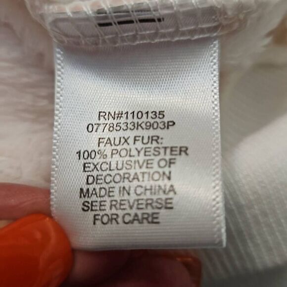 beautees for Nordstrom Big Girls Rainbow Kitty Sweatshirt Ivory Medium (10/12) - Picture 5 of 7